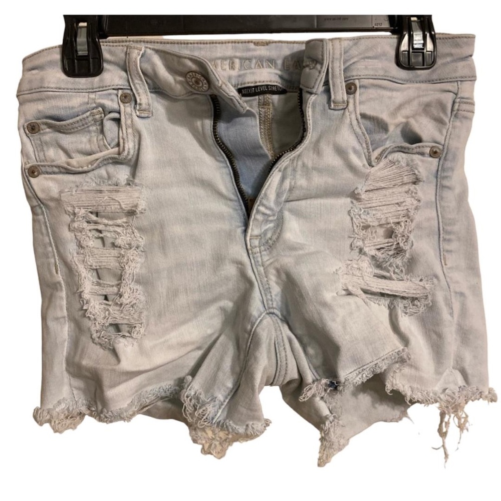 American Eagle distressed shorts